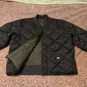 Dickies jacket- Black with grey inside. Men’s XL. Worn once